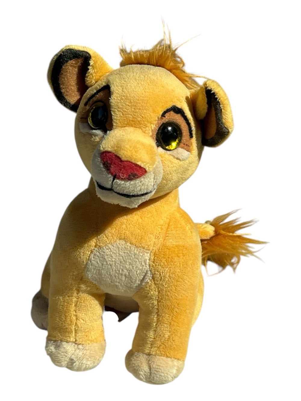 DISNEY TY SPARKLE SIMBA The Lion King Cub Plush Stuffed Animal 7" Animation